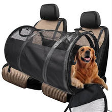 Pet Bag Portable Car Seat Covers Mat for Pet Dog Waterproof Interior Practical Oxford Travel Accessories 2024 - buy cheap