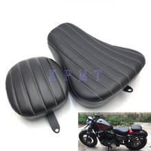 For Harley Sportster XL 1200 883 72 X48 2004-2019 2005 2006 2007 2008 2009 2010 Motorcycle driver front cushion leather pillow 2024 - buy cheap