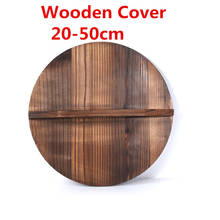 Деревянная деревянная крышка ручной работы с защитой от ожогов 2024 - купить недорого