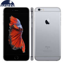 Смартфон Apple iPhone 6s, оригинальный, разблокированный, экран мобильный телефон дюйма, IPS, камера 12 МП, двухъядерный процессор A9, 2 Гб ОЗУ 16/64/4,7 Гб П... 2024 - купить недорого