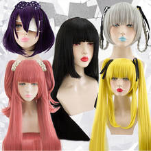 Kakegurui Yumeko Jabami Yomoduki Runa Midari Ikishima Cosplay Wigs Momobami Ririka Halloween Party Heat Resistant Synthetic Hair 2024 - buy cheap