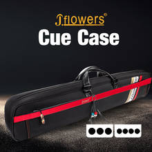 Original JF J-flowers Billiard Case 3 Butts 4 Shafts 7 Holes Large Capacity Pocket Case Waterproof Fabric Wear-resistant PU Grip 2024 - buy cheap