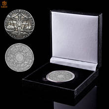 2020 Astrology Antique Silver Coin Western Twelve Constellation Venus Libra Metal Relief Commemorative Coin Collection W/Box 2024 - buy cheap