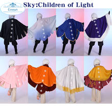 Fantasia infantil do céu, conjunto de roupas com manto mágico, uniforme de ritmo da estação de luz, cosplay 2024 - compre barato