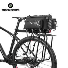ROCKBROS Bicycle Bag Trunk Bag Pannier Nylon Bike Cycling MTB Outdoor Rack Rear Trunk Tote Bag Basket Bicycle Accessories 2024 - buy cheap