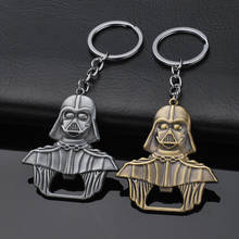 Nova disney star wars chaveiro darth vader nave espacial navio de guerra metal garrafa aberta chaveiro 2024 - compre barato