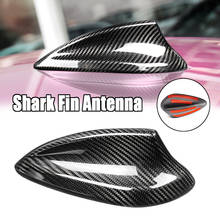 Real Carbon Fiber Car Antenna Shark Fin Cover Trim For BMW E90 E92 F20 F45 F46 E84 F48 F26 G30 G20 X4 X5 X6 X5M X6M 2024 - buy cheap