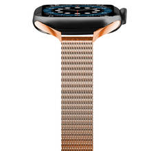 Correa de malla estrecha para iwatch se, banda de acero inoxidable de 40mm, 5 4 3 series 6 44mm para apple watch, banda de 38mm y 42mm 2024 - compra barato