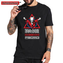 Camiseta de Wizard Thunderdome para hombre, camisa de Hip-Hop de magia antigua, camiseta de manga corta de algodón con cuello redondo, Camisetas Hardcore 2024 - compra barato