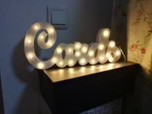 Wooden Letters Alphabet LED Lamp Sign Marquee Light Up Night LED Grow Light Wall Decoration For Bedroom Wedding Ornaments Lights 2024 - buy cheap