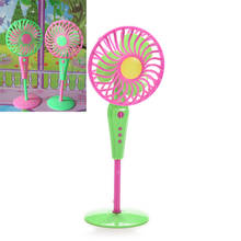 Cute Mechanical Fan Toys Dolls Classic Kids Play House Toys  Doll Accessories Fan Furniture Random Color Hot Sell 2024 - buy cheap