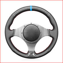 PU Carbon Fiber Steering Wheel Cover for Mitsubishi Lancer Evolution 8 VIII Lancer Evolution 9 IX Accessories 2024 - buy cheap