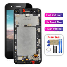 5" For LG K9 2018 X210EM X210K X210L X210S X210E X210NMW X210BMW LCD Display Touch Screen Digitizer Assembly With Frame 2024 - buy cheap