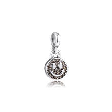 Ckk pingente de pulseira pandora para meu sorriso, para fazer jóias, charmoso prata 925 original 2024 - compre barato