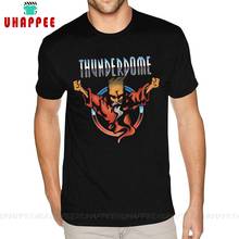 Camisetas de manga corta con cuello redondo de prealgodón Thunderdome, camisetas de diseñador His S 2024 - compra barato