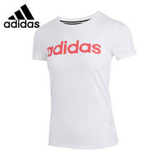 Adidas W-camisetas con LOGO ESNTL T1 para mujer, ropa deportiva de manga corta, novedad Original 2024 - compra barato
