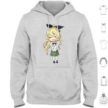 Sudadera de manga larga con capucha para hombre y mujer, con capucha prenda de vestir, con estampado de la muerte de Doris Katawa Shoujo, prenda Visual de Anime Otome 2024 - compra barato