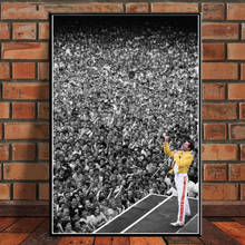 Freddie Mercury-póster de la banda de música de Rock, imágenes artísticas de pared, pintura en lienzo, decoración del hogar para habitación, gran Rhapsody bohemio 2024 - compra barato