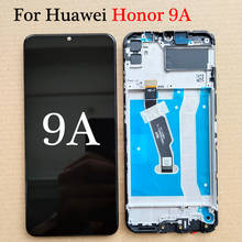High Quality Black 6.3 inch For Huawei Honor 9A MOA-AL00 MOA-LX9N Lcd Display Touch Screen Digitizer Assembly With Frame 2024 - buy cheap