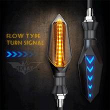 Lâmpada de seta universal para motocicleta, 12v, luz de direção dupla face, alta iluminação 2024 - compre barato