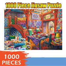 Adults Puzzles 1000 Piece Large Puzzle Game Interesting Toys decompression jigsaw Personalized Gift Educational Board games 2024 - buy cheap