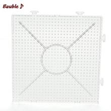 Kids Craft Fuse Beads Square DIY Puzzle Pegboards Patterns For 5 mm Hama Beads Perler Beads Puzzles 2024 - buy cheap