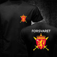 Fashion New Norwegian Norway Army Special Forces Forsvarets Spesialkommando Fsk T-Shirt Unisex Cotton Tees Harajuku 2024 - buy cheap