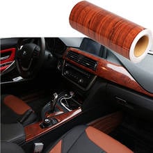 Wood Grain DIY Car Sticker Decal Film For Honda Civic 2006-2011 2018 Accord 2003 2007 Fit Toyota Corolla RAV4 Yaris Avensis Aygo 2024 - buy cheap