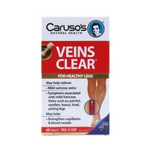 Australia Carusos Natural Health Veins Clear 60Tabs for Varicose Spider Vein Great looking Healthy Legs Vein Strength Elasticity 2024 - buy cheap