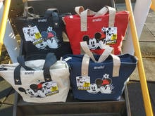 Disney new large handbag Mimi canvas print cartoon mouse portable diagonal ladies single shoulder small square bag 2024 - buy cheap