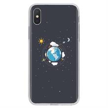 Inspirational Silicone Phone Case For Samsung Galaxy A10 A30 A40 A50 A60 A70 S6 Active Note Edge cosmos star 2024 - купить недорого