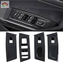 For Volkswagen T-Roc T Roc 2018 2019 STAINLESS STEEL ABS Inner Door Armrest Window Switch Control Panel Molding Cover Kit Trim 2024 - buy cheap