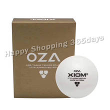 XIOM OZA 3-Star Table Tennis Balls (With Seam, ABS 40+) Plastic Ping Pong Balls ITTF Approved 2024 - buy cheap