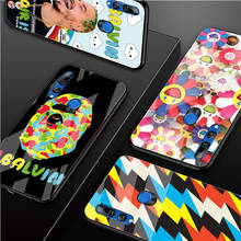 J Balvin-funda de vidrio templado para móvil, carcasa de lujo para Huawei Honor 30 20 10 Lite Pro 8X 9 10i, colores, bricolaje 2024 - compra barato