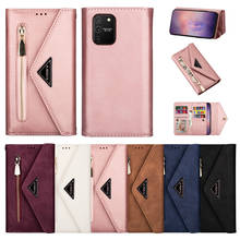 Luxury Wallet Flip Zipper Leather Flap With Lanyard Case For Samsung S20 FE Note 20 A51 A71 A21S A41 S10 S9 Samsung S21 Plus 2024 - buy cheap