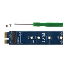 Адаптер PCIE для M2 NVMe SSD M2 PCIE X1 Raiser поддерживает 2230 2242 2260 2280 M.2 N1HD 2024 - купить недорого