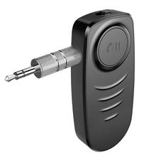 SOONHUA-receptor de Audio inalámbrico BT 5,0, adaptador de música estéreo auxiliar de 3,5mm, receptores BT con Cable auxiliar y Cable USB para el hogar y el coche 2024 - compra barato