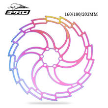 IIPRO 160/180/203 мм велосипедный дисковый тормозной ротор MTB Горный шоссейный велосипед Гидравлический Тормозной диск роторы тормозной ротор для велосипеда 2024 - купить недорого