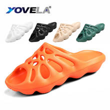 Zapatillas antideslizantes informales para hombre y mujer, chanclas de verano para la playa, sandalias de masaje con suela blanda a la moda 2024 - compra barato