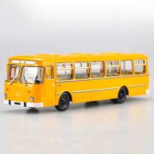 1/43 Scale Simulation Alloy Diecast Russian Bus 677M Vehicle Model Exquisite Interior Bus Model Adult Children Gift Collection 2024 - buy cheap