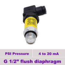 flush pressure sensor,  9 30vdc supply, 4 to 20mA amplified signal, 6000psi, 3000 psi, 0 1000 psi, AISI 316L wetted parts, IP 65 2024 - buy cheap