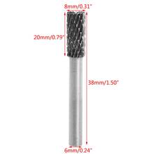 8mm Head Tungsten Carbide Point Burr Die Grinder Drill Bit Abrasive Tool  New Dremel1## Dropshipping 2024 - buy cheap