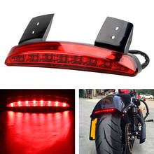 Фсветильник для мотоцикла XL 883 1200, красный светодиодный, стоп-сигнал 2024 - купить недорого