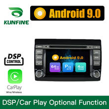Radio con GPS para coche, reproductor Multimedia con Android 9,0 Core PX6 A72, 4 GB de Ram, 64 GB de Rom, DVD, estéreo, wifi, para Fiat BRAVO 2007-2014 2024 - compra barato