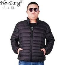 NewBang Plus 10XL 11XL Ultra light Down Jacket Men Lightweight Men's Down Coat Male Warm Portable Windbreaker Feather Parka 2024 - buy cheap