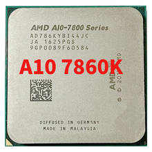 Четырехъядерный процессор AMD A10-Series A10 7860 K A10 7860 K 3,6 ГГц AD786KYBI44JC Socket FM2 + 2024 - купить недорого