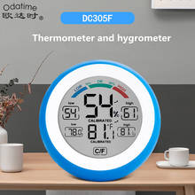 Odatime Digital Thermometer Hygrometer High Accuracy Room Thermometer Electronic Temperature Humidity Weather Station For Home 2024 - buy cheap