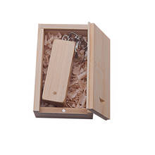 Usb-флеш-накопитель деревянный с коробкой, 4/8/16/32/64 ГБ 2024 - купить недорого