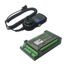 Rueda de mano de pulso manual para fresadora CNC, tarjeta de Control USB Mach3 de 4 ejes 2024 - compra barato