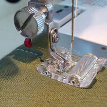 Calcador de máquina de costura doméstica, calcador de rolo especial de couro, acessórios de máquina de costura, 1 peça 2024 - compre barato